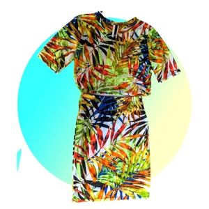 Sheer 2 Piece Cover Up